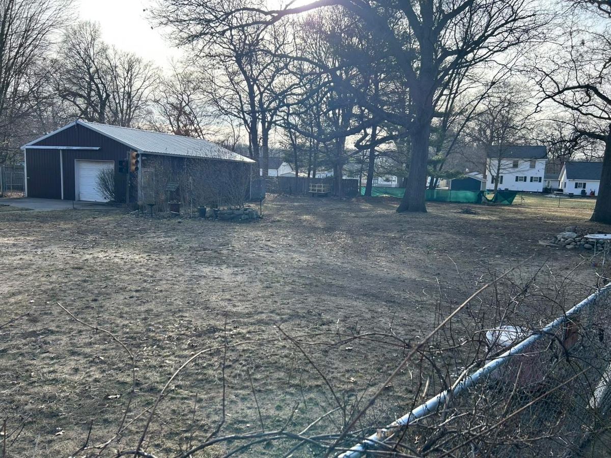 After — property grounds cleared for spring